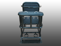 T-4型铁质软包审讯椅